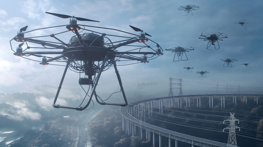 drones swarm technology