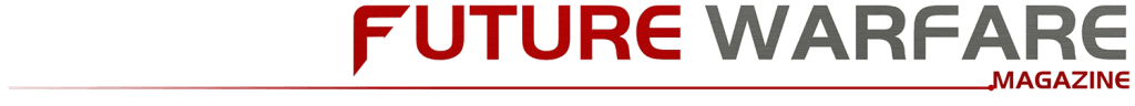 Logo of "Future Warfare Magazine" with "Future" in bold red and "Warfare Magazine" in metallic gray, capturing an auto draft of innovation and strategy.