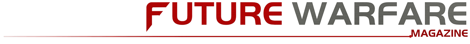 Logo of "Future Warfare Magazine" with "Future" in bold red and "Warfare Magazine" in metallic gray, capturing an auto draft of innovation and strategy.